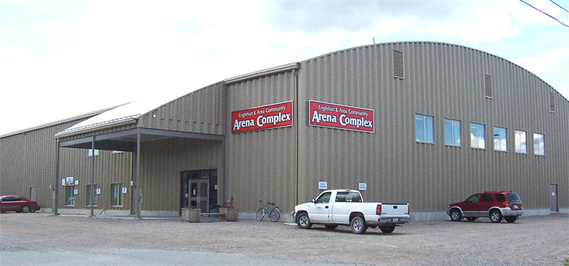 Englehart & Area Community Arena Complex outside