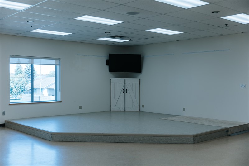 Community Hall stage