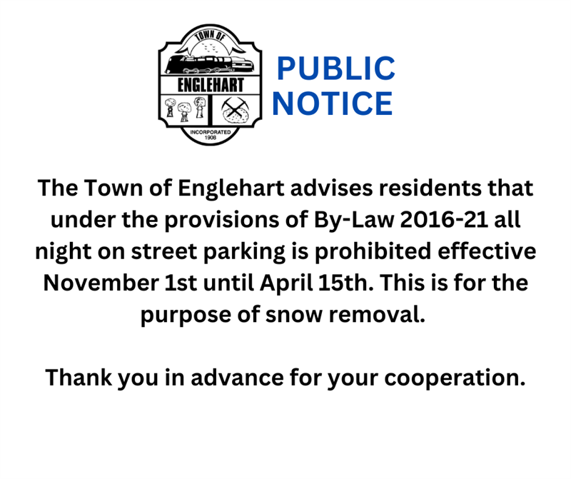 Public Notice - Street Parking